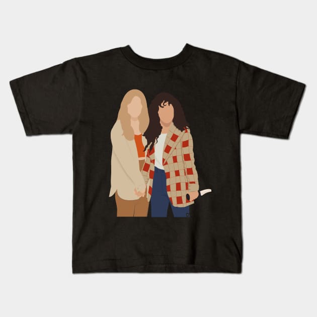 deena and sam Kids T-Shirt by jessycroft